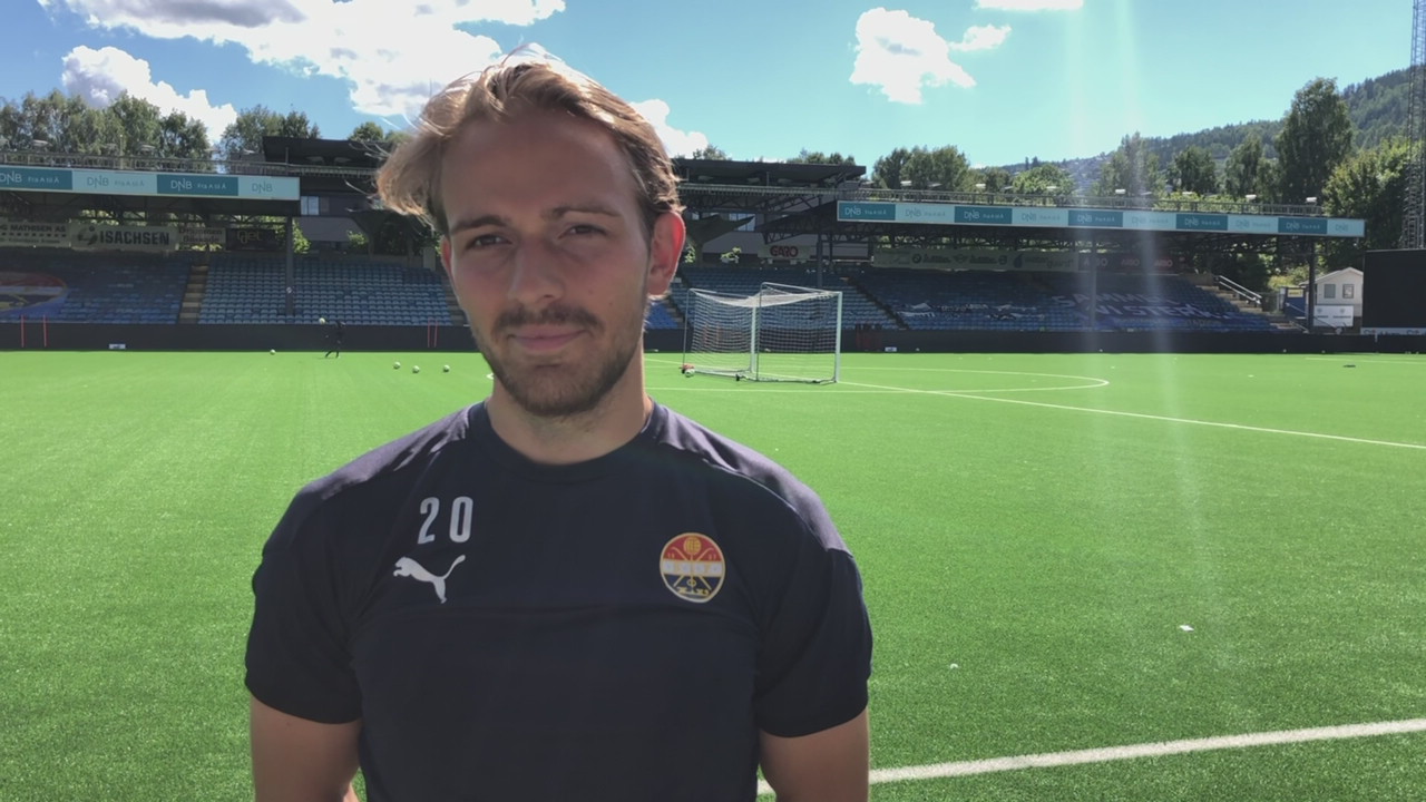 Mikkel Maigaard foran Glimt